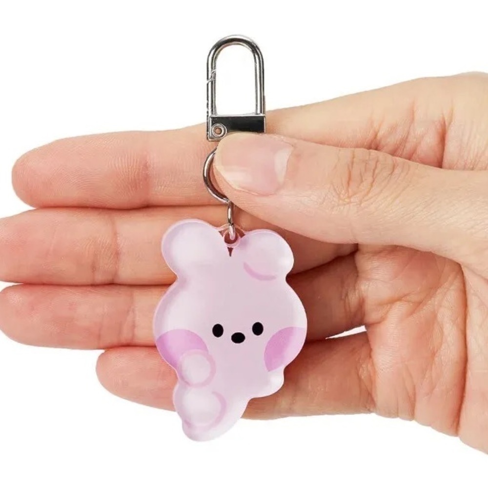 Cooky Acrylic Keychain ( Korean Exclusive ) BT21 | NWT 🩷 - Picture 5 of 6